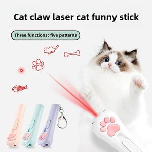 USB rechareco-ידידותי מתג אור סגול לבן תאורה רב תפקודי לייזר חתול צעצוע - Product Image 3