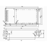 Alimentation électrique à découpage AC-DC industrielle Q-120C, 120W, à quatre sorties (+5V, +15V, -5V, -15V), pour rail DIN, entrée 85-264VAC, efficacité 80%, certifiée CE