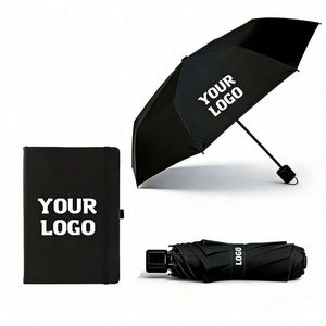 Parasol coupe-vent promotionnel en gros avec logo, cadeau d'affaires, parapluie automatique 3 plis anti-UV pour la pluie, cadeaux promotionnels personnalisés - Product Image 1