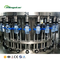 Chaîne de Production Entièrement Automatique pour l'Embouteillage et le Conditionnement d'Eau Potable en Bouteille à Petite Échelle