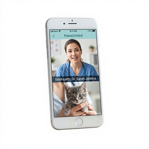 Aplicación Móvil de Adopción y Cuidado de Mascotas para EE. UU. Encuentra, adopta y cuida mascotas con listados de adopción, recordatorios veterinarios y consejos de entrenamiento. - Product Image 1