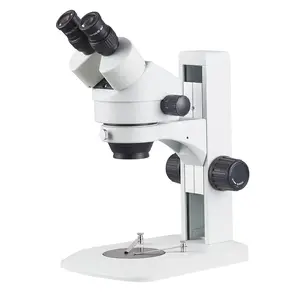 حامل ذراع ذراع ذراع أحادي 7x-45x ستيريو ثلاثي العينين وكاميرا رقمية وإضاءة ليد ميني usb mikroskop mikroskop ستيريو