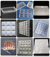 Hanshu Nieuwe Automatische Motor-aangedreven Vacuümvormapparaat PVC PET PP PS EPS BOPS HIPS Thermoforming 610x560mm Hoge Snelheid