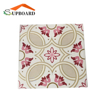 Plafond en PVC avec motifs floraux, images, Foshan, Chine