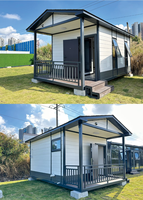 Maison Conteneur Modulaire Préfabriquée en Acier de 40 pieds, Moderne, Extensible, Prête à Vivre, Villa Pliable