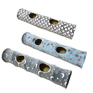 Tunnel per Gatti Luminoso a Tubo Dritto, Gioco di Auto-intrattenimento, Nascondiglio Pieghevole, Resistente e Facile da Afferrare, Giocattolo per Animali Domestici - Product Image 6