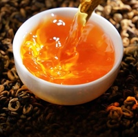 Direkt vom Hersteller: Yunnan Dian Hong Goldene Schnecke Fermentierter Gesundheitstee, Einzelknospen, Lose Blätter, Box/Beutel-Verpackung, Geringe Mindestbestellmenge & OEM