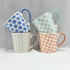 Quality Choice Eco-friendly Stoneware Ceramic Mug <b>Set</b> Gift Coffee Mugs-Food Safe Dishwasher <b>Microwave</b> Safe Customizable Colors - Product Image 2