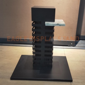 Tùy chỉnh hiện đại kim loại phụ kiện đứng với đá thạch anh Rack hiển thị có thể tháo rời tính năng cho bảng Top - Product Image 4