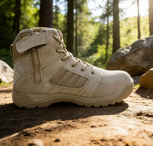 SFB35 716 <b>Black</b> Leather Outdoor Hiking <b>Boot</b> Waterproof All Seasons Men's Tactical <b>Work</b> Shoe - Product Image 5