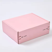 Recycelbare Wellpappe-Versandkartons mit Goldfolien-Druck Kundenspezifisches Design Abreißbare Versandbox
