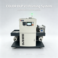 Sistem Pencetakan Digital VOREY COLOR DLP V3 Printer Inkjet Label Gulungan Industri Pengoperasian Mudah untuk Konversi Label