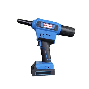 Điện Đinh Tán Nut Gun Cordless Rivting Công Cụ Mạnh Mẽ 18V Pin Rivet Gun 20V Li-ion Pin Không Chổi Than Rivting Gun GDY-520