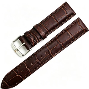 Bracelet de montre VIP en cuir véritable bon marché pour hommes 18mm 20mm 22mm 24mm - Product Image 1