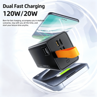 Batterie externe portable 80000 mAh à charge rapide PD, personnalisable en gros pour l'extérieur