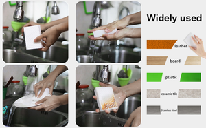 Foamstar Tất Cả Các Mục Đích Làm Sạch Miếng Bọt Biển Hình Dạng Tùy Chỉnh <span class=keywords><strong>Melamine</strong></span> Ma Thuật Nhà Bếp Làm Sạch Miếng Bọt Biển - Product Image 4