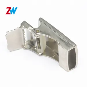 Liga de zinco personalizada, fivela de correia, fundição sob pressão, usinagem CNC de metal, empresa de serviços de produtos metálicos de alta precisão em Shenzhen,