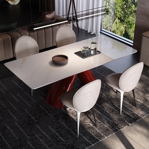 Tavolo <span class=keywords><strong>da</strong></span> <span class=keywords><strong>Pranzo</strong></span> di Lusso <span class=keywords><strong>in</strong></span> <span class=keywords><strong>Marmo</strong></span> Naturale Kali Ice Jade, Design Italiano per Ristoranti e Ville di Lusso - Product Image 2