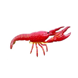 Ville côtière parc aquatique <span class=keywords><strong>fruits</strong></span> <span class=keywords><strong>de</strong></span> <span class=keywords><strong>mer</strong></span> Restaurant en fibre <span class=keywords><strong>de</strong></span> verre pieuvre Sculpture paysage Design décoration haute qualité résine artisanat - Product Image 4