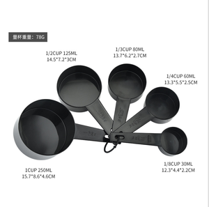 Misurini di plastica cucchiai Set 5 pezzi misure cottura strumento di cottura <span class=keywords><strong>cucchiaino</strong></span> - Product Image 4
