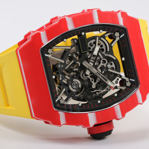 Montre mécanique à double remontage de haute qualité, style 2026, en fibre de carbone - une montre pour homme tendance pour les temps modernes - Product Image 5