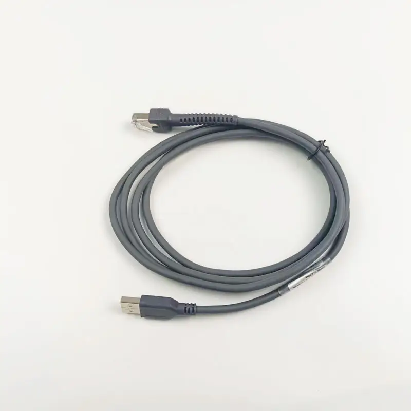 Высокопроизводительный прямой CBA-U01-S06ZAR 6 футов 1,8 м для Zebra Motorola, символ, считыватель штрих-кодов, кабель 2208 USB к USB-кабелю RJ45