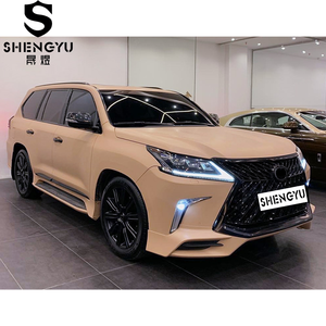 Actualización al Modelo <span class=keywords><strong>2020</strong></span>, Kit de Carrocería de Antiguo a Nuevo a Buen <span class=keywords><strong>Precio</strong></span>, Incluye Parachoques Delantero y Trasero, Faros Delanteros para <span class=keywords><strong>Lexus</strong></span> Lx570 2008-2015 - Product Image 6