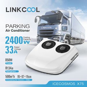 Nouveau climatiseur de toit 12V 24V pour camion et remorque, refroidisseur de toit électrique pour voiture de stationnement - Product Image 2