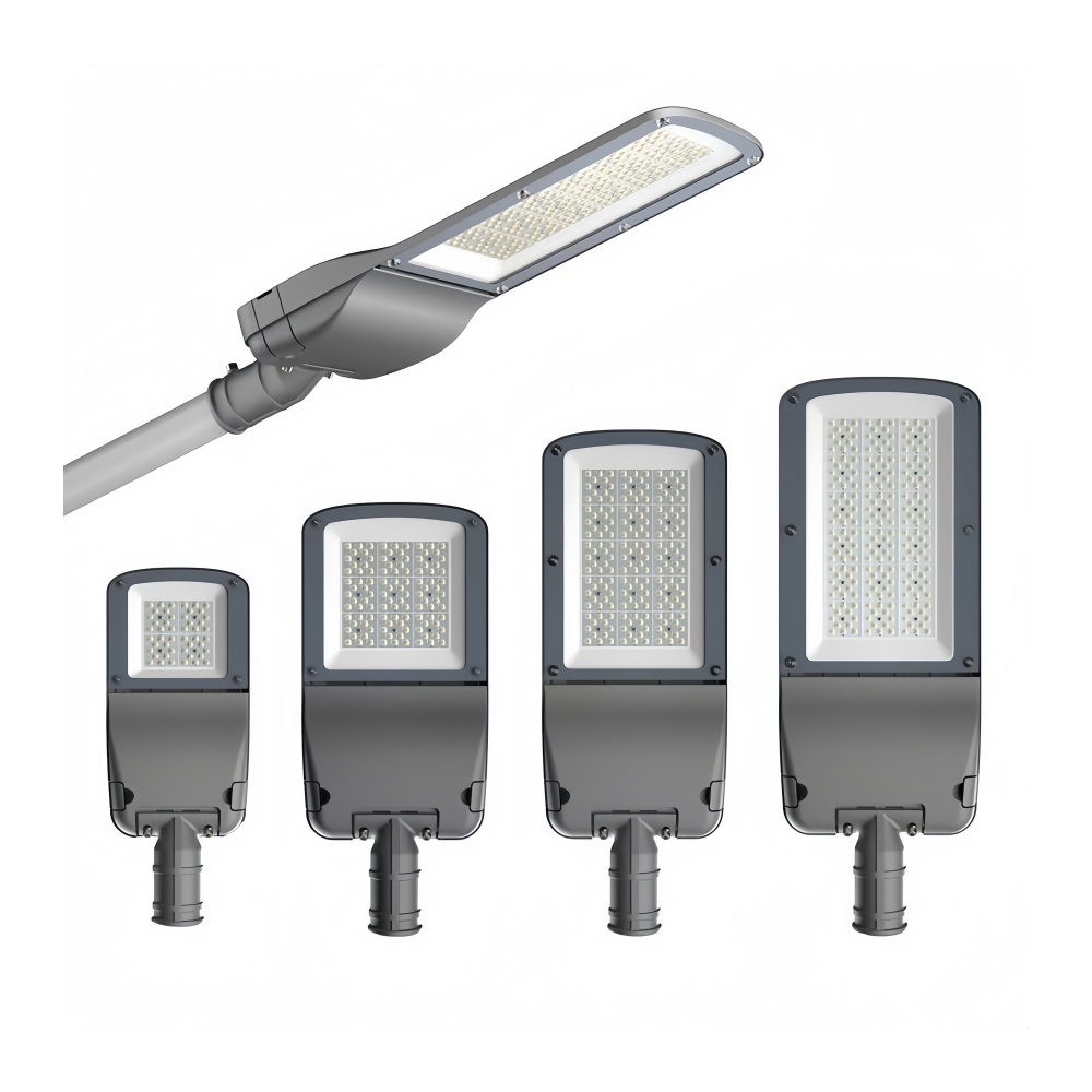 Outdoor CE NOM PES IP66 Parking LED Street Lamp 50W-300W AC Anodized Aluminium Road Light