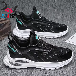 Chaussures pour hommes avec logo personnalisé, baskets décontractées à bas prix pour hommes, chaussures de marche - Product Image 5