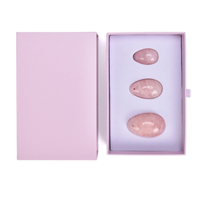 Polar <span class=keywords><strong>Jade</strong></span> piedras preciosas Yoni huevos 3-pcs juego de cuarzo rosa obsidiana y <span class=keywords><strong>nefrita</strong></span> <span class=keywords><strong>Jade</strong></span> con perforado - Product Image 1