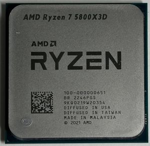 สำหรับ 7 R7-5800X3D 8C16T 3.4-4.5GHz AM4 เทคโนโลยี Virtualization 64 บิต ซีพียูสำหรับเล่นเกมส์ ประสิทธิภาพสูง ตัวเลือกสำหรับเดสก์ท็อป ประสิทธิภาพสูง - Product Image 5