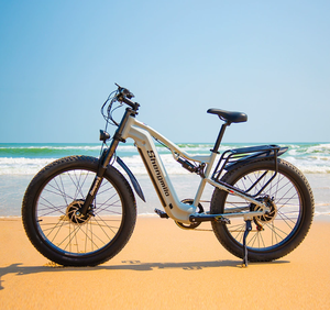 48V 17.5Ah Lithium Battery Adult Sport Electric Mountain Bike 2 Dual Motor Hydraulic <b>Disc</b> Brakes Aluminum Alloy Frame Dual - Product Image 3