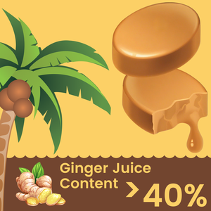 Caramelos de Jengibre y Coco con Sabor a Café, Marca Privada OEM, Caramelos Mixtos de Jengibre y Coco, Gran Venta - Product Image 3