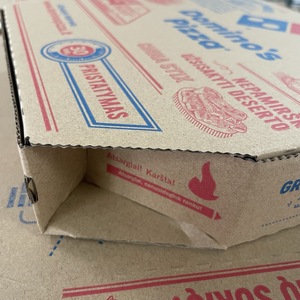 Boîte à <span class=keywords><strong>pizza</strong></span> personnalisée Kraft 9 pouces 12 pouces 13 pouces 14 pouces - Product Image 5