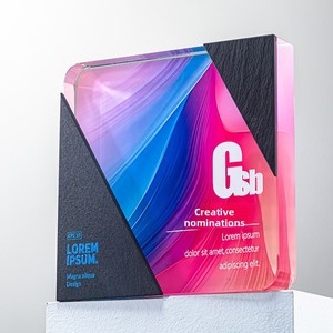 Trofeo <span class=keywords><strong>de</strong></span> Cristal Redondo con Medalla <span class=keywords><strong>de</strong></span> Cristal, Personalizado para Agentes Destacados, Tiendas, Individuos <span class=keywords><strong>y</strong></span> Equipos, Hecho en China - Product Image 3