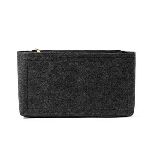 OEM LINFEI FELT : Doublure de <span class=keywords><strong>sac</strong></span> en feutre élégante et pratique avec fermeture éclair, organisateur de <span class=keywords><strong>sac</strong></span> en feutre pliable pour sacs <span class=keywords><strong>à</strong></span> <span class=keywords><strong>main</strong></span> pour femmes - Product Image 2