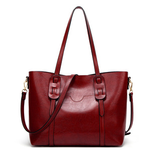 Sac rétro pour femme de grande capacité, sac à bandoulière printemps-automne, sac fourre-tout tendance, sac bandoulière - Product Image 1