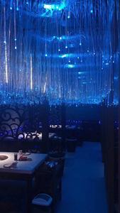 Trang trí đám cưới RGB Sparkle sợi quang chiếu sáng LED Đèn chùm đầy sao sao cung cấp cho đa thay đổi màu sắc với điều khiển từ xa - Product Image 6