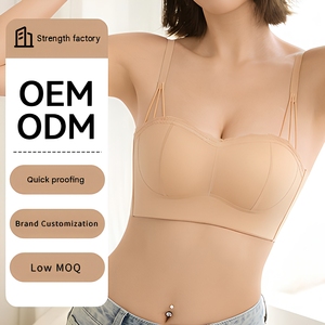 <span class=keywords><strong>Reggiseno</strong></span> Push-Up Senza Ferretto per Donna, con Spalline Regolabili, Comodo, Morbido, Elegante, Senza Cuciture, Coppe A/<span class=keywords><strong>B</strong></span> - Product Image 1