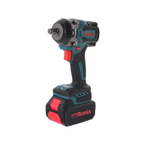 Ronix 8655 모델 550N.m 20V 무선 브러시리스 임팩트 렌치 배터리 도구 세트 핸드 드라이버 2800RPM