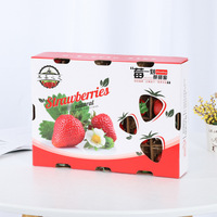 Ecologische geschenkverpakking van zoete sinaasappels met reliëfdruk, op maat gemaakte golfkartonnen fruitverpakking met ventilatiegaten, groothandel