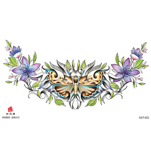 Tatuaje Temporal Grande para <span class=keywords><strong>Mujer</strong></span>, Tatuaje Falso para Pecho, Abdomen, Cintura y <span class=keywords><strong>Espalda</strong></span> - Product Image 2