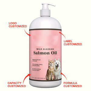 <span class=keywords><strong>Aceite</strong></span> <span class=keywords><strong>de</strong></span> Pescado <span class=keywords><strong>de</strong></span> Salmón y Pollock Silvestre <span class=keywords><strong>de</strong></span> Alaska, Omega 3, para la Salud <span class=keywords><strong>de</strong></span> la Piel, Articulaciones y Sistema Inmunológico, Grado Humano Puro, EPA DHA, para Gatos - Product Image 2