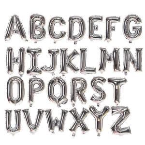 Ensemble de ballons en feuille de lettres A-<span class=keywords><strong>Z</strong></span> de 16 pouces personnalisés en gros, fournitures de décoration de fête d'anniversaire, kit de ballons de lettres colorés - Product Image 3
