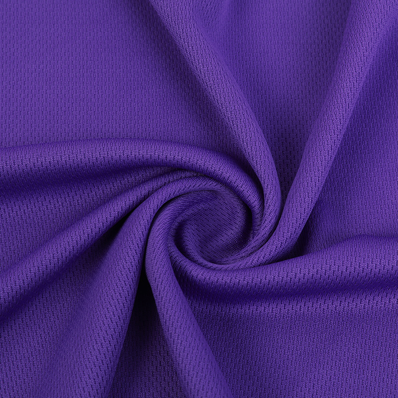 Wholesale 90%polyester 10%cotton Fabrics Recycled GRS Mesh Fabric for Polo Garment
