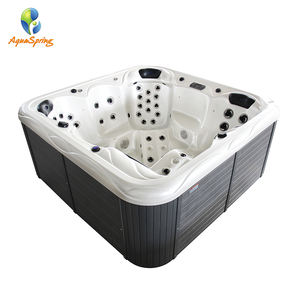 Spa extérieur en acrylique américain de style moderne d'usine, bain à remous de massage pour 6 personnes avec ozonateur - Product Image 5