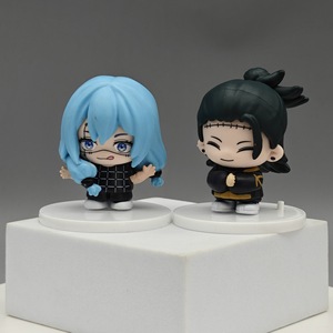Set de 12 Figuras de Jujutsu Kaisen de 6 cm, Ryomen <span class=keywords><strong>Sukuna</strong></span>, Zenin, Itadori, Mini Modelo de PVC, Figura de Acción, Estatua, Juguetes - Product Image 3