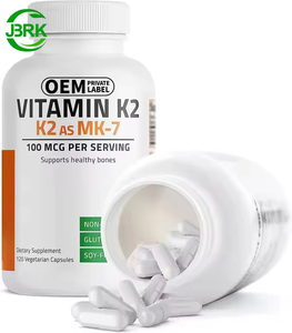 Soutien immunitaire végétalien de marque privée 5000iu Vitamine D3 K2 Capsules Supplément de pilules de dents <span class=keywords><strong>d</strong></span>'os bio pour les femmes enceintes - Product Image 5