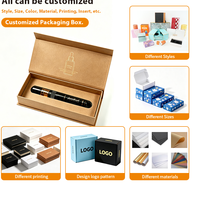 Cajas de Embalaje de Cartón Kraft Impresas Personalizadas a Precio de Fábrica para Viales de 3 ml de Esencia de Belleza